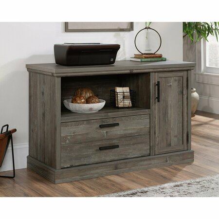 SAUDER Aspen Post Small Credenza Pp , Spacious top features strong and lightweight 1 in. panel construction 433682